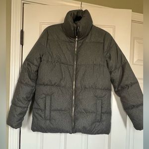 Old Navy Gray high neck puffer size small.  Never worn